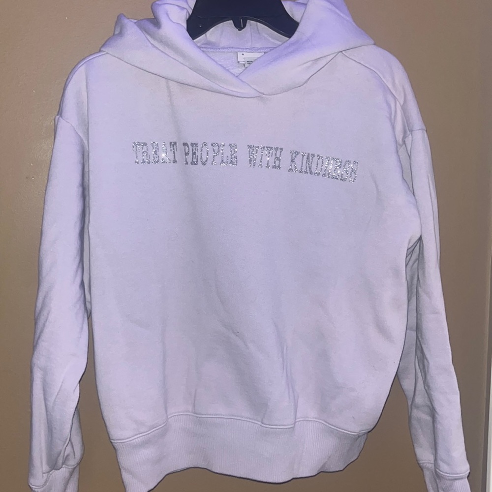 HARRY STYLES TPWK treat people with kindness lavender hoodie